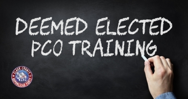 Deemed Elected PCO Training