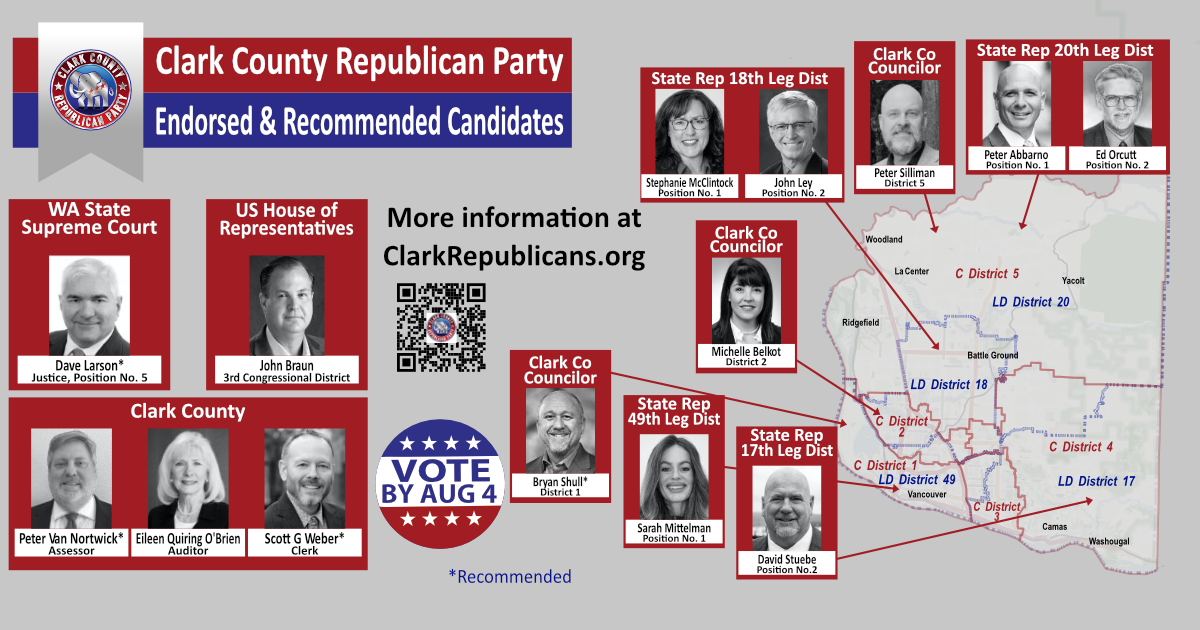 Clark County Republicans Endorsed Candidates