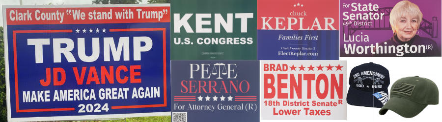 Clark County Republicans Signs