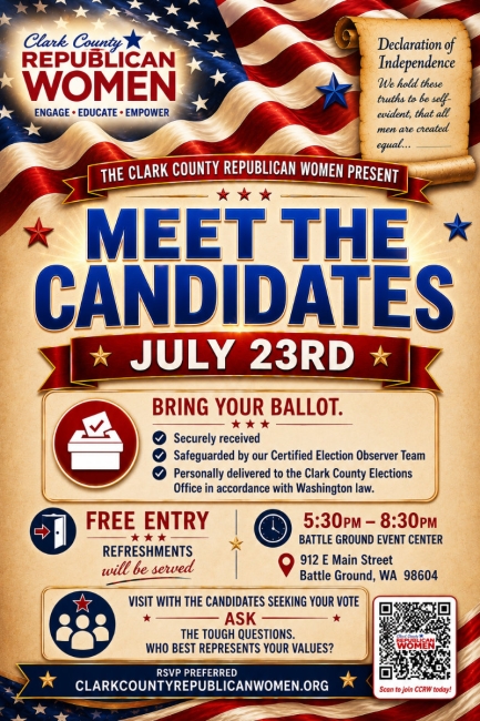 JULY 23 2026 MEET THE CANDIDATES
