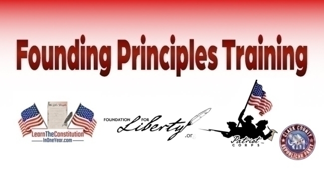 founding principles training