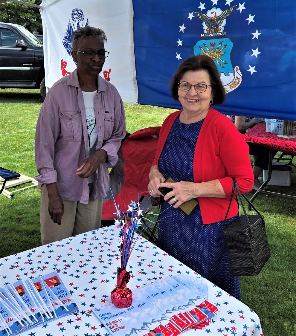 La Center Our Days and Voter Registration/Education Booth‍