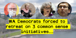 Democrats in Retreat – now forced to approve three initiatives