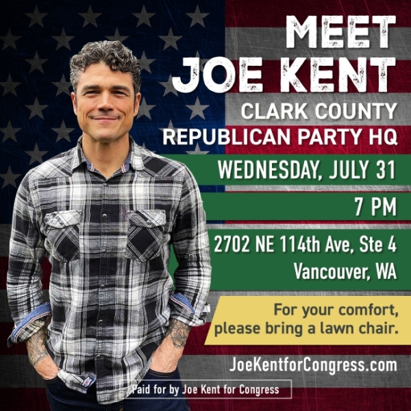Meet Joe Kent Clark County Republican Party HQ