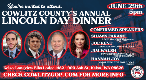 2024 Cowlitz County Lincoln Day Dinner