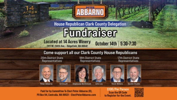 Support your House Republican Clark County Delegation on October 14th
